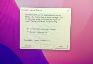 Cara Mengatasi error Flexnet License Finder di Autocad, Revit, dll.